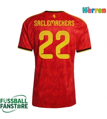 Belgien Alexis Saelemaekers #22 Replik Heimtrikot WM 2026 Kurzarm